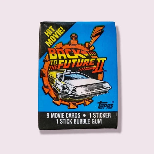 1989 Topps Back to the Future II Wax Pack