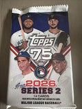 2026 Topps Series 2 Baseball Unopened Pack