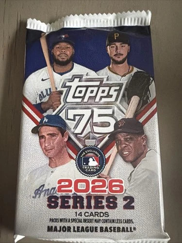 2026 Topps Series 2 Baseball Unopened Pack