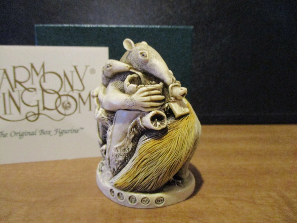 1998 Harmony Kingdom Antipasto Anteater Box Figurine
