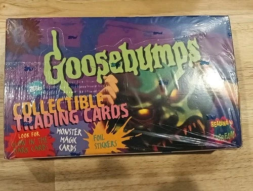 1996 Topps Goosebumps Sealed Box 36 Packs