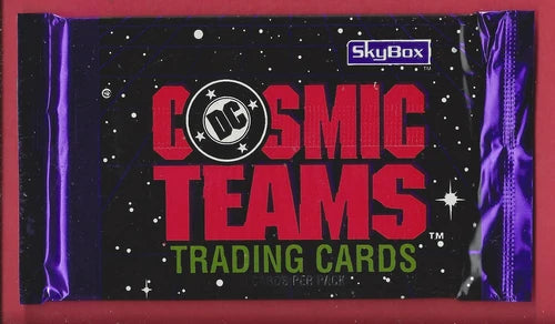 1993 SkyBox DC Cosmic Teams Sealed Pack 8 Cards