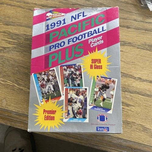 1991 Pacific Football Premier Box 36 Packs