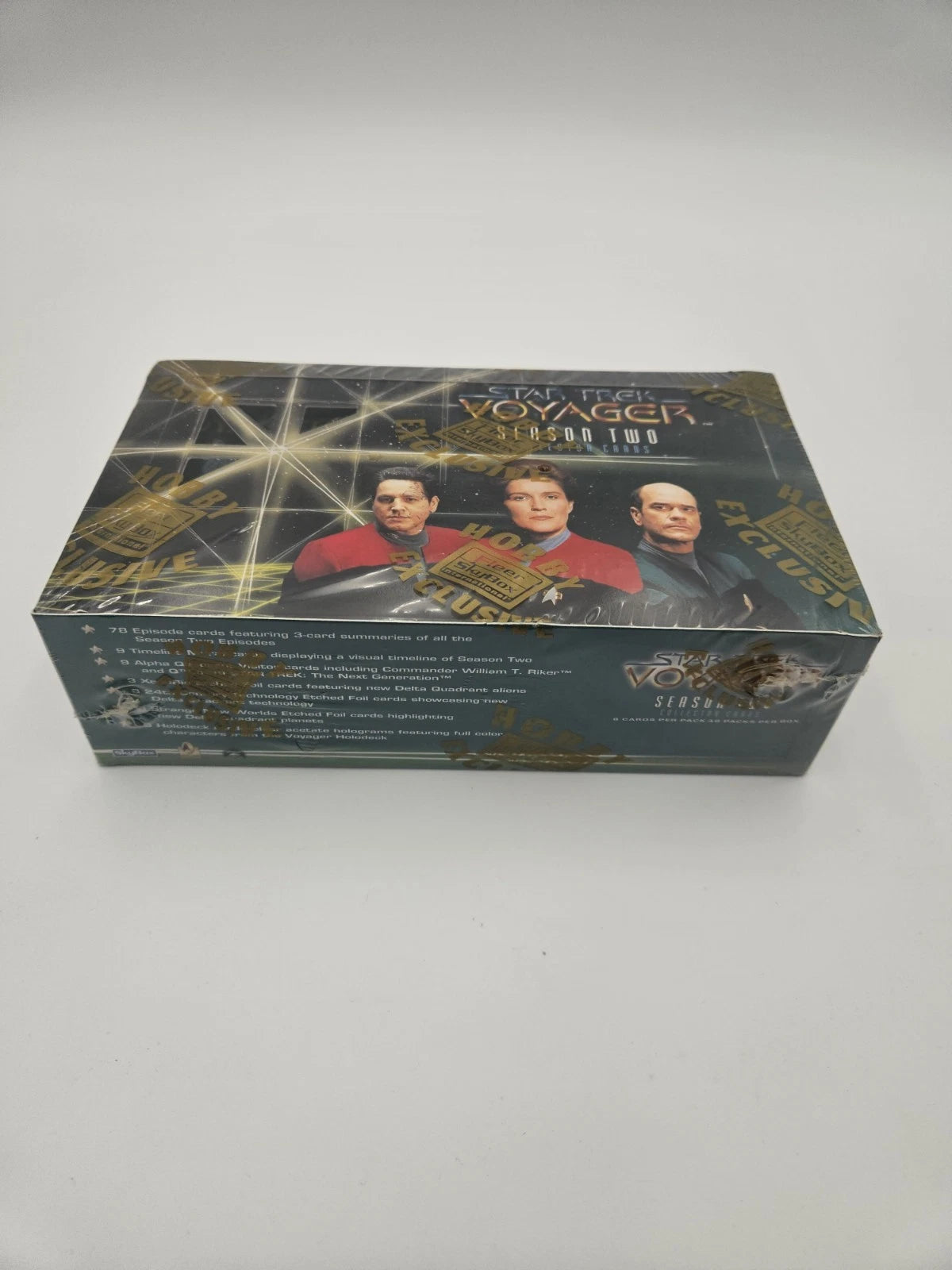 1996 SkyBox Star Trek Voyager Season 2 Sealed Box 48 Packs
