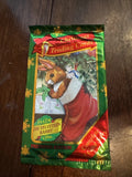 1995 Fleer Christmas Velveteen Rabbit Bunny Stocking Pack