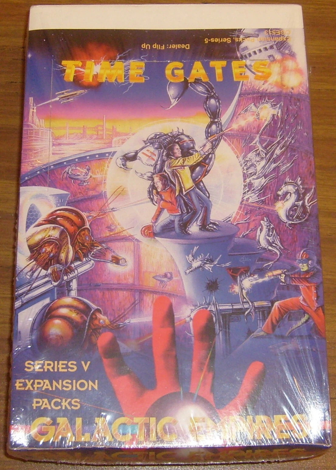 1995 Galactic Empires Time Gates Hobby Sealed Box 36 Packs