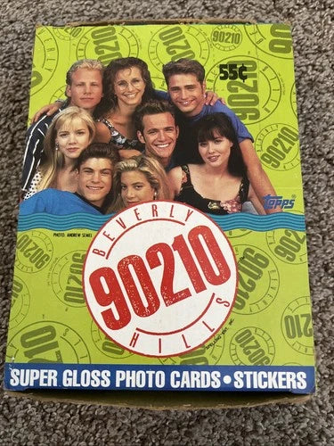 1991 Topps Beverly Hills 90210 Box 36 Packs