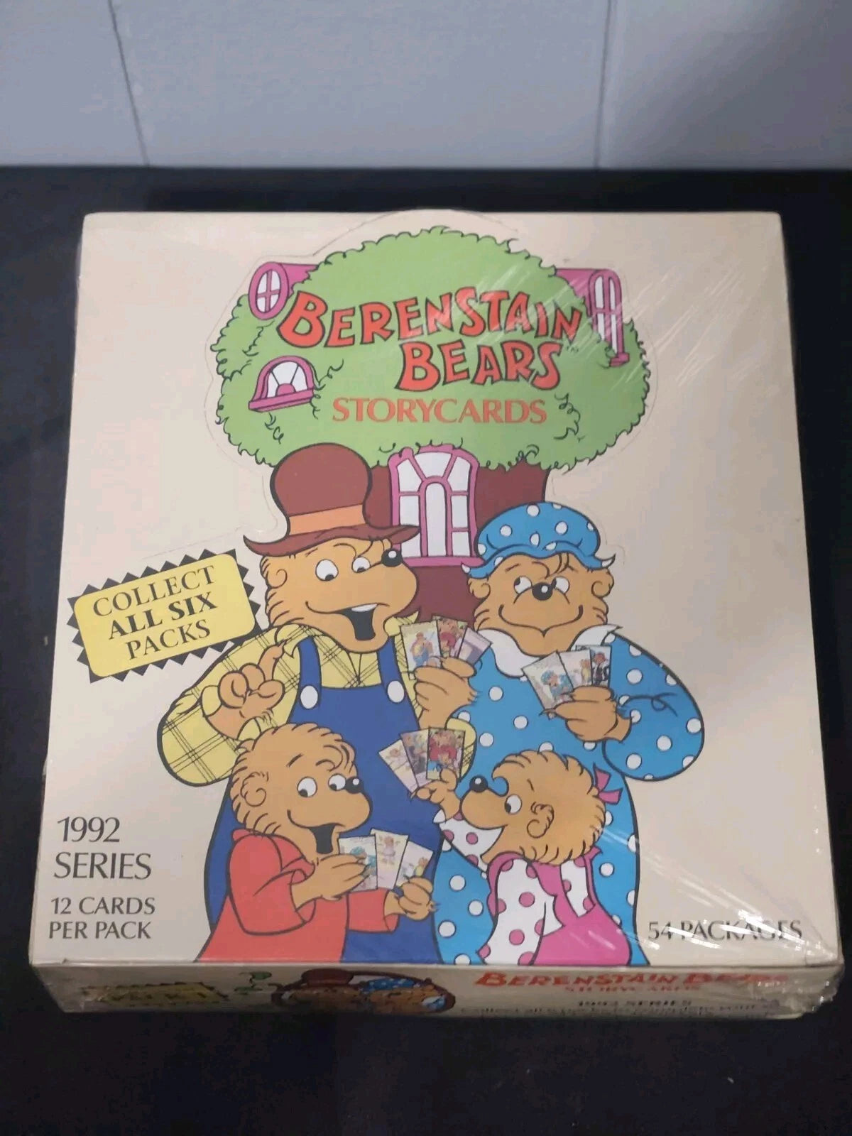 1992 Ken-Wis Berenstain Bears Sealed Box 54 Wax Packs