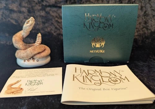 Harmony Kingdom Sid Rattlesnake NetsUKe Figurine
