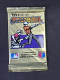1991 O-Pee-Chee Premier Baseball Sealed Pack