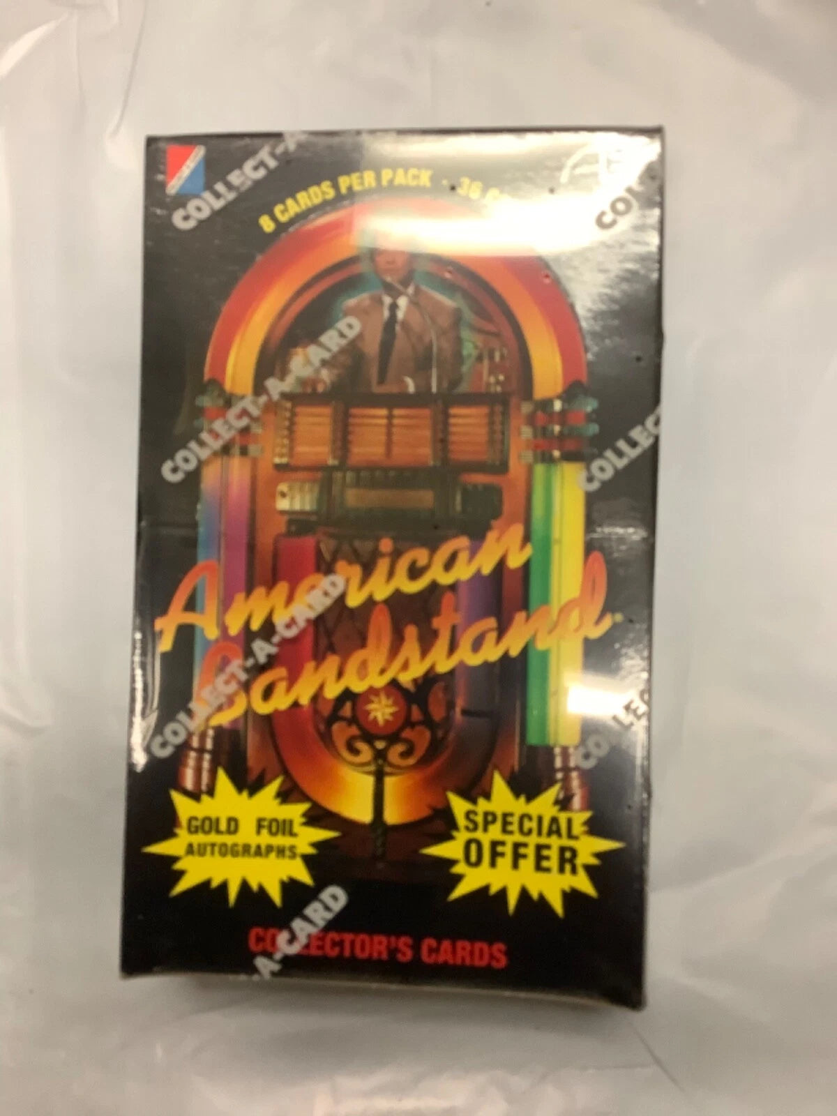 1993 Collect-A-Card American Bandstand Sealed Box 36 Packs