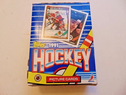 1991 Topps Hockey Sealed Box 36 Packs