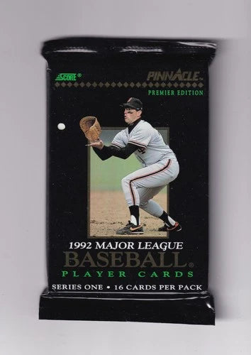 1992 Pinnacle Series 1 Baseball Pack (Will Clark)