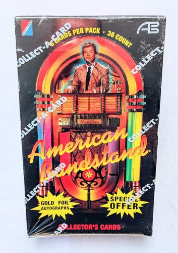 1993 Collect-A-Card American Bandstand Sealed Box 36 Packs