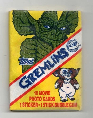 1984 Topps Gremlins Movie Trading Card Pack