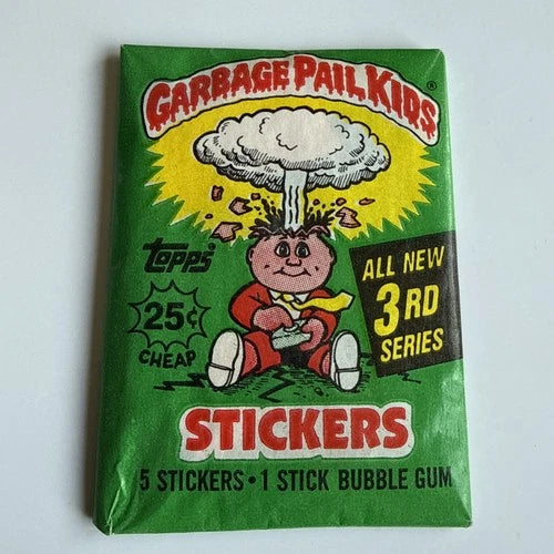 1986 Garbage Pail Kids Series 3 Sealed Pack