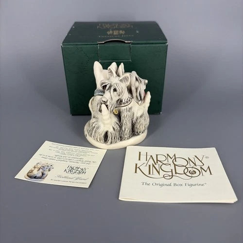 Harmony Kingdom Scotland Yard Terriers TJHO6