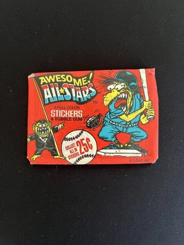 1988 Leaf Awesome All Stars Red Pack