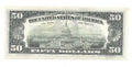 Series 1977 $50 Federal Reserve Note Front to Back Offset Transfer Error