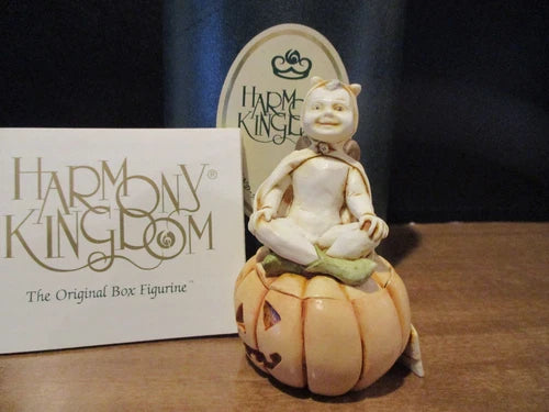 1998 Harmony Kingdom Pumpkinfest Event Box Figurine