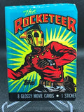 1991 Topps The Rocketeer Waist Up Flight Pose Vintage Sealed Pack