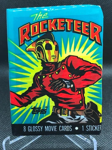 1991 Topps The Rocketeer Waist Up Flight Pose Vintage Sealed Pack