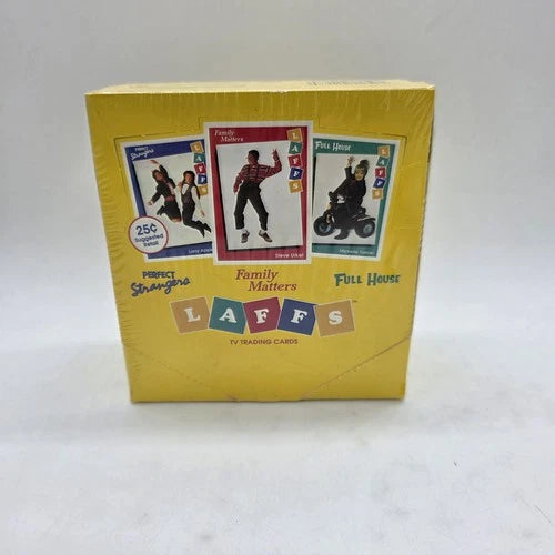 1991 Impel Laffs TV Sealed Box 36 Packs Full House Family Matters Perfect Strangers