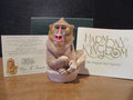 2000 Harmony Kingdom Up To Scratch Baboon Box Figurine