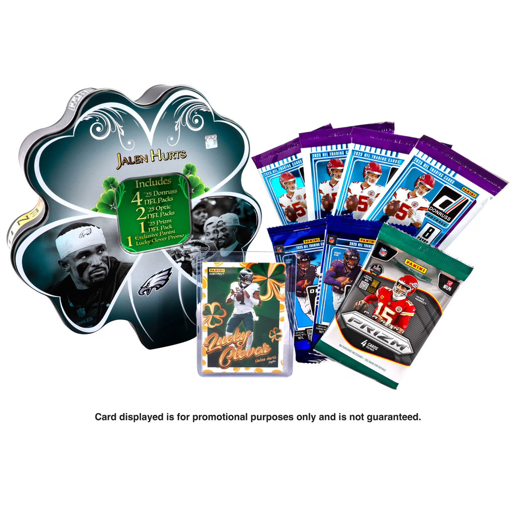 2026 Panini Football Trading Cards Shamrock Tin - Jalen Hurts
