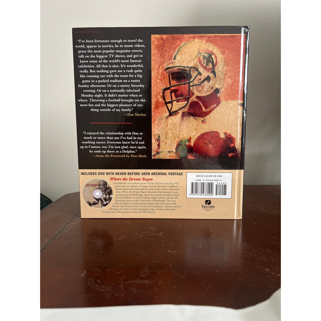 Dan Marino SIGNED My Life in Football Hardcover Book Auto Dolphins HOF 13