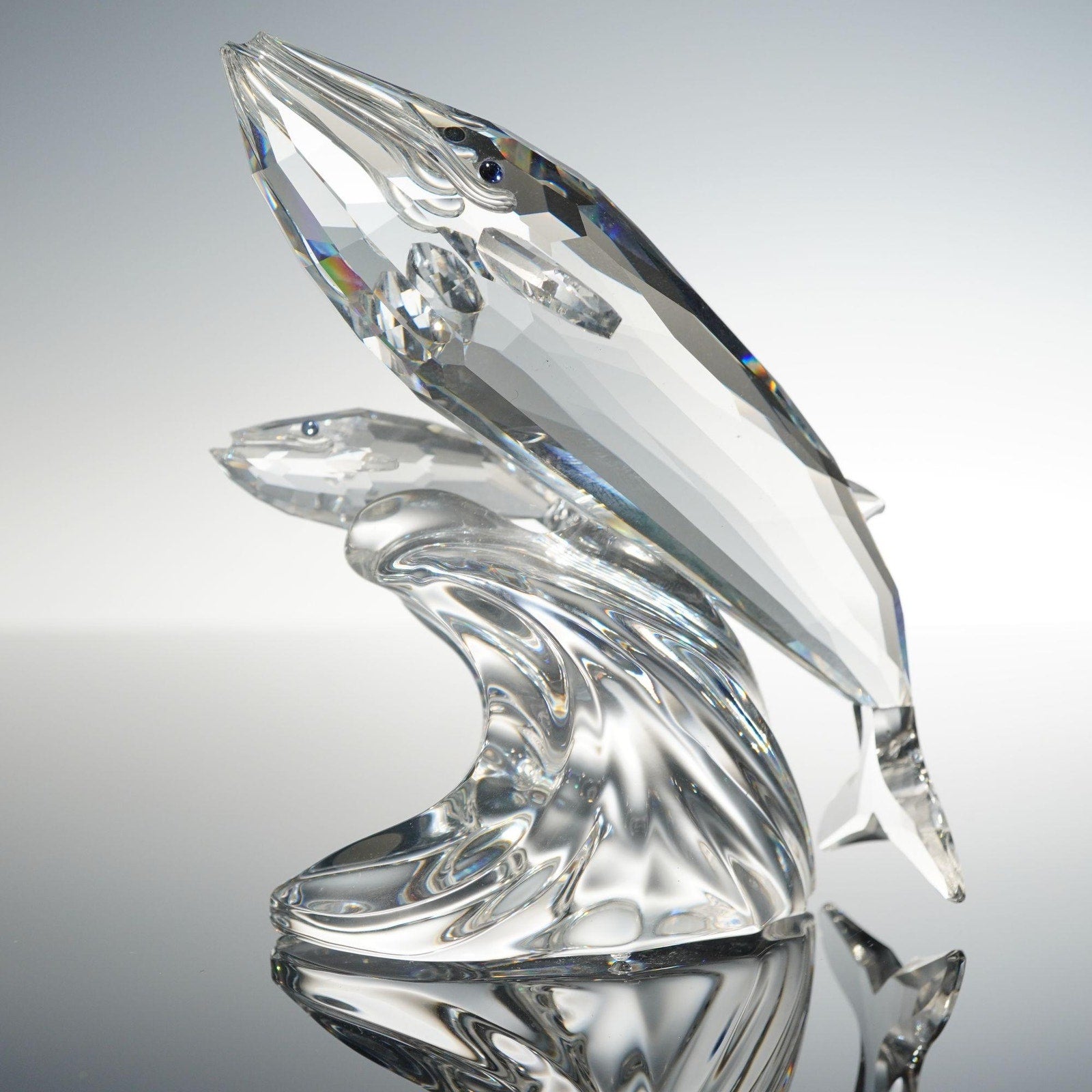 Swarovski 1992 SCS Care For Me Whales Annual Edition 158900 Mother Calf with Box