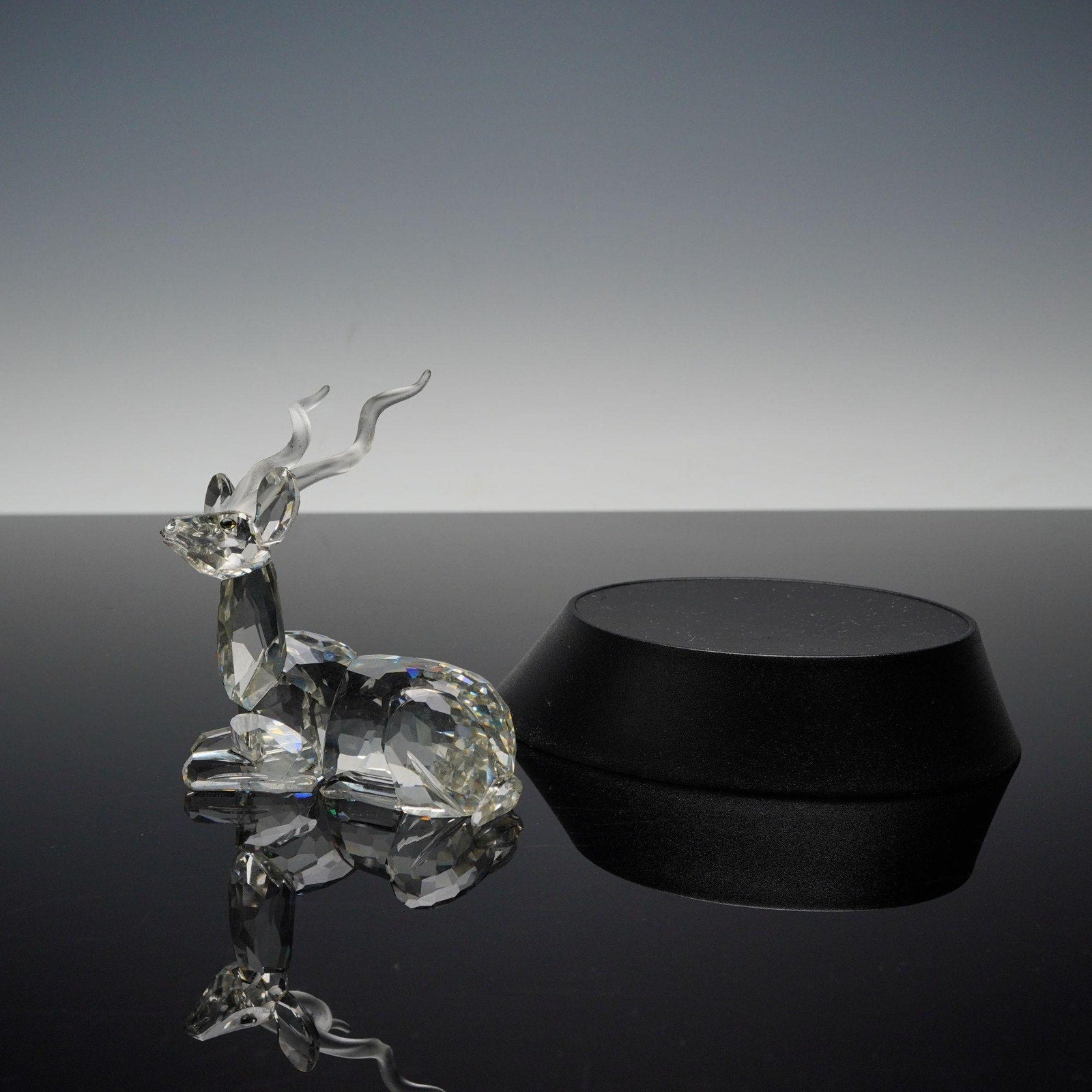 Swarovski SCS 1994 Kudu Inspiration Africa 3pc Set Figurine Base Bird NO BOX