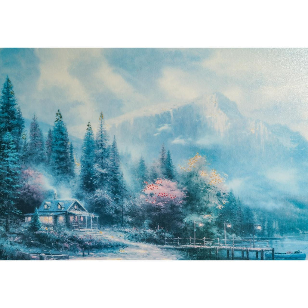 Thomas Kinkade End of a Perfect Day III Canvas 24x36 Framed