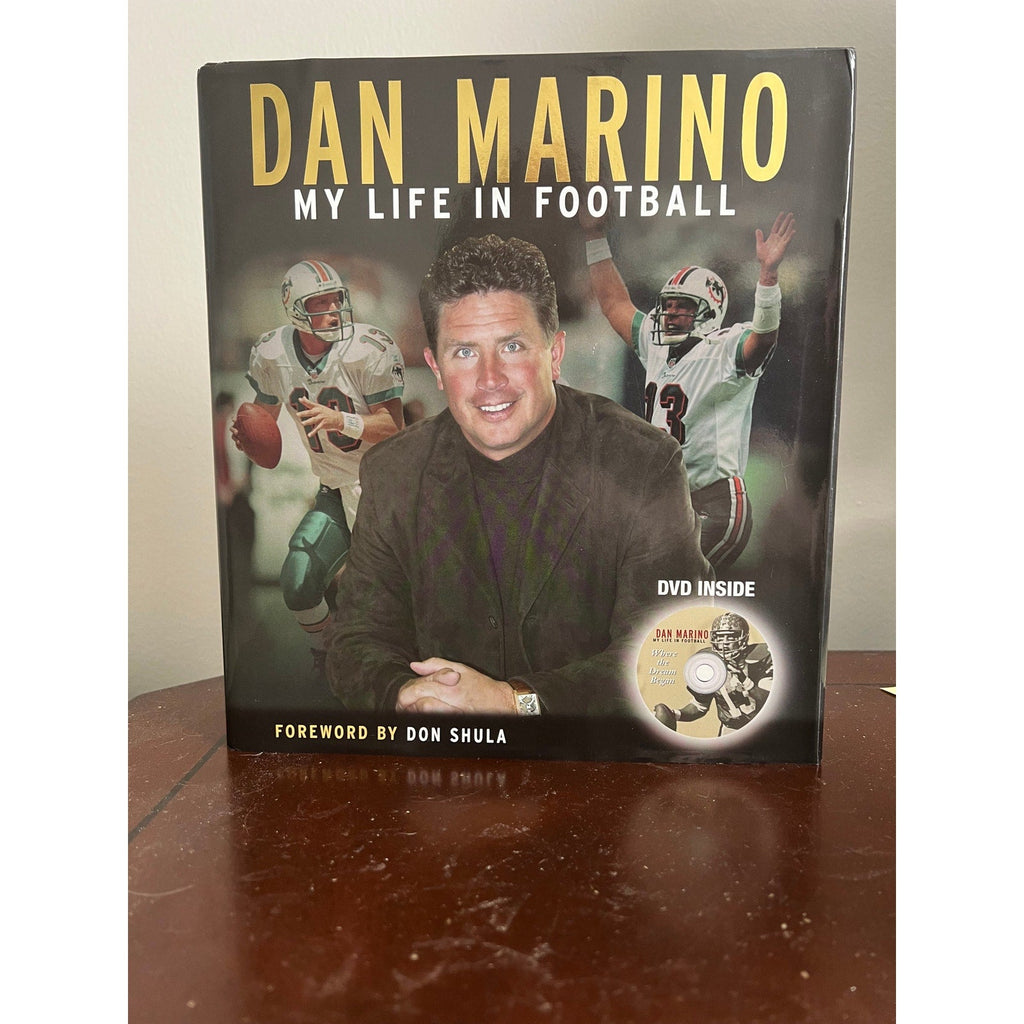 Dan Marino SIGNED My Life in Football Hardcover Book Auto Dolphins HOF 13