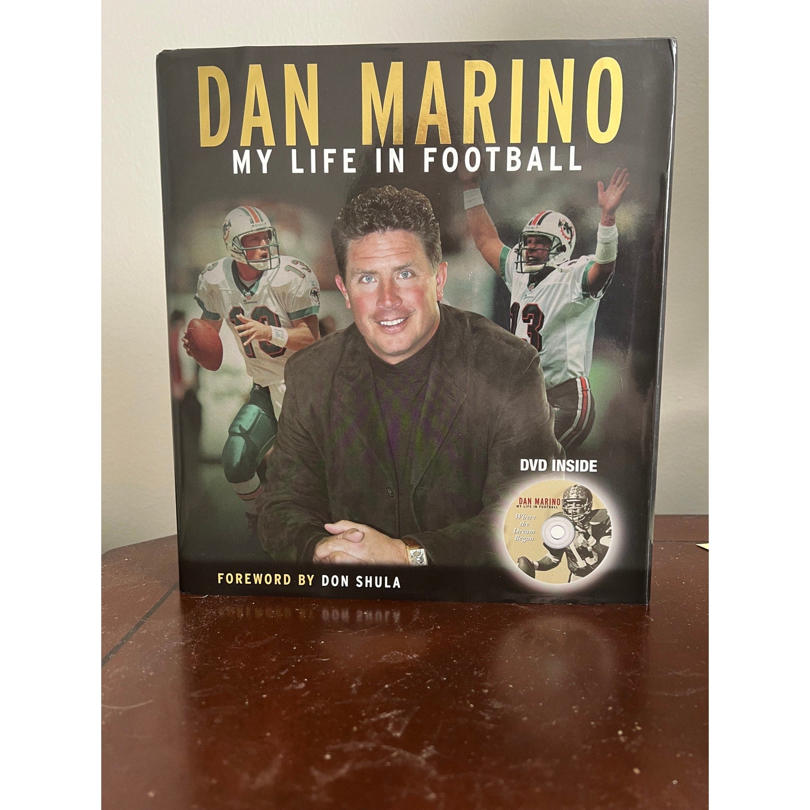 Dan Marino SIGNED My Life in Football Hardcover Book Auto Dolphins HOF 13