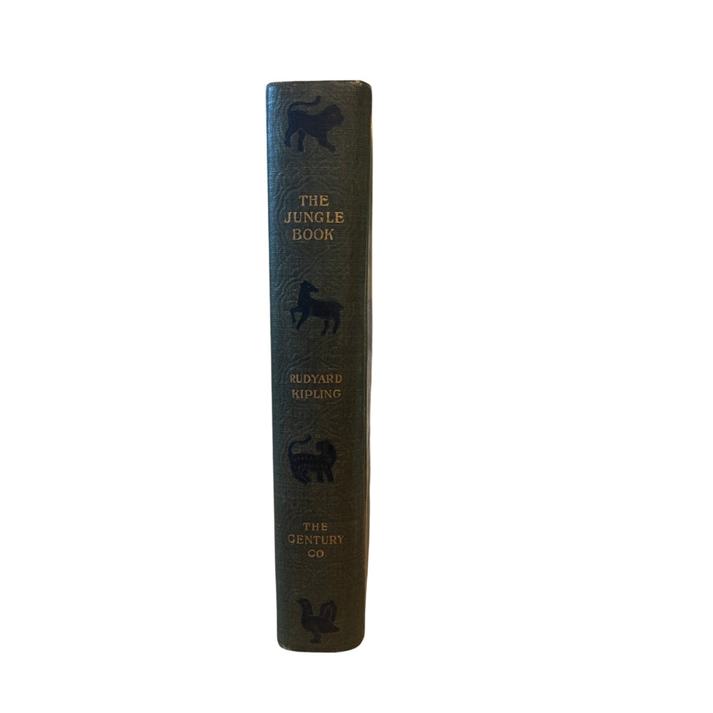 1899 The Jungle Book Rudyard Kipling - The Century Co / De Vinne Press - Antique