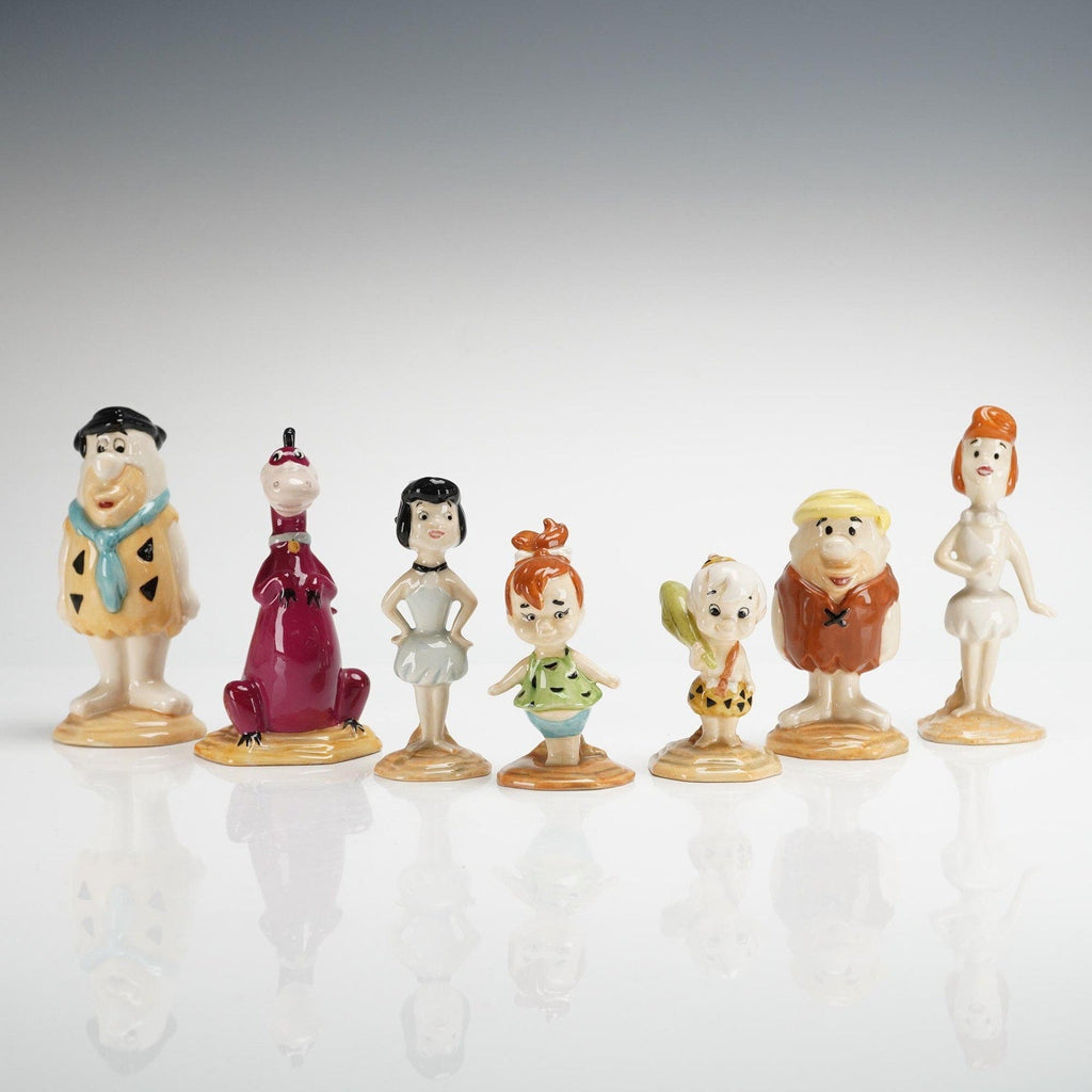 Complete 7pc Royal Doulton Beswick "The Flintstones" Limited Edition Set - #0590/2000