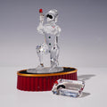 Swarovski SCS 2001 Harlequin Masquerade Trilogy Figurine Base Plaque No Box