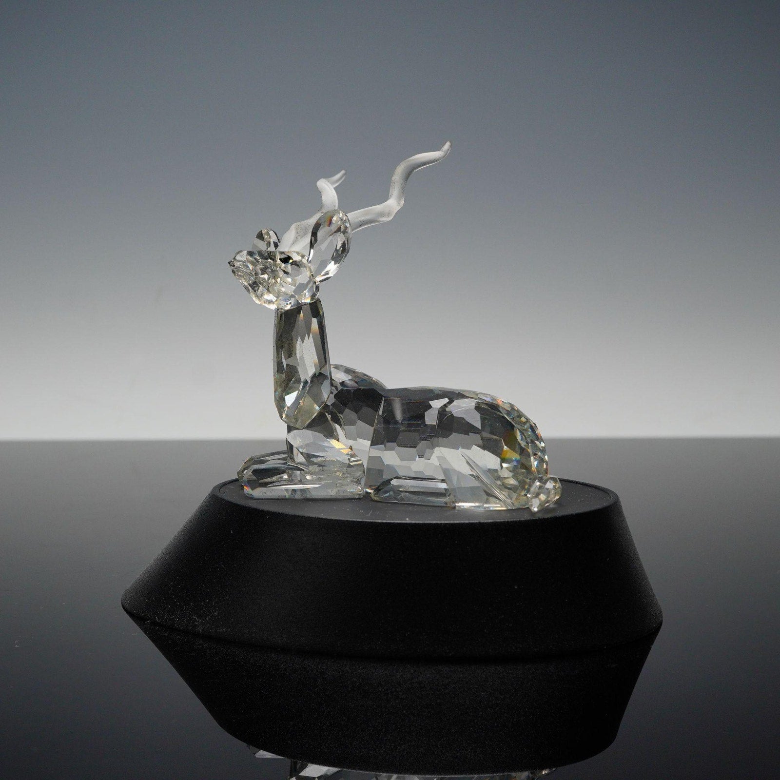Swarovski SCS 1994 Kudu Inspiration Africa 3pc Set Figurine Base Bird NO BOX