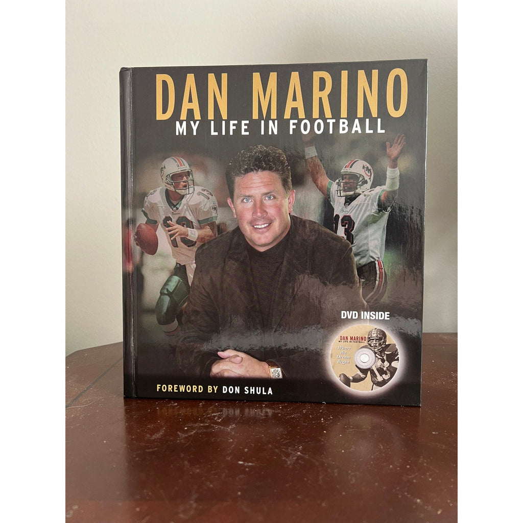 Dan Marino SIGNED My Life in Football Hardcover Book Auto Dolphins HOF 13