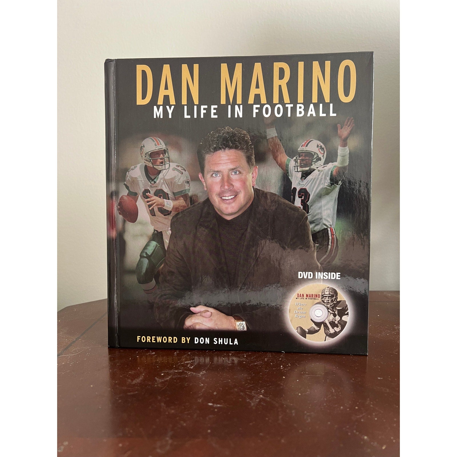 Dan Marino SIGNED My Life in Football Hardcover Book Auto Dolphins HOF 13