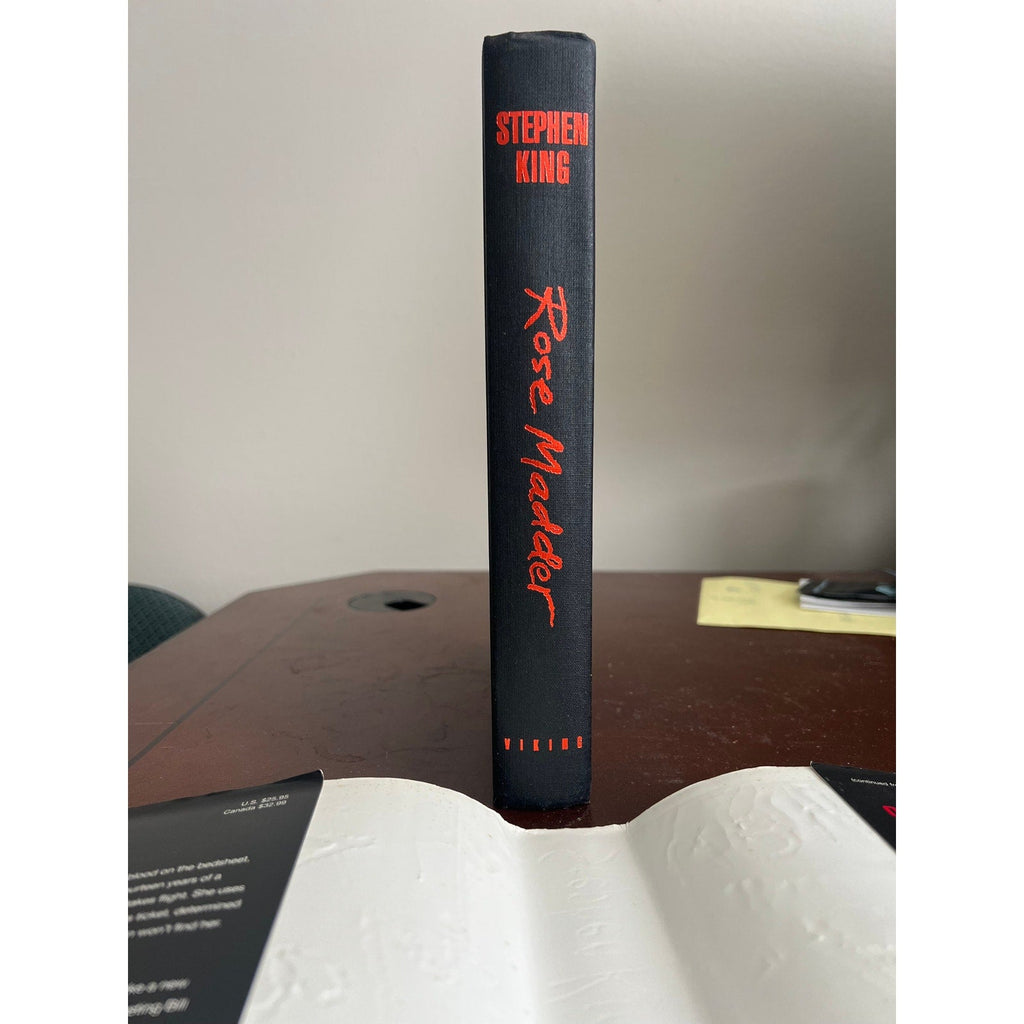Rose Madder Stephen King 1st Edition First Printing 1995 Hardcover DJ