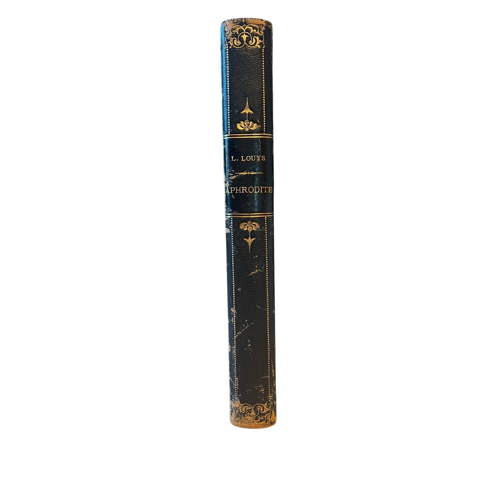 Antique Aphrodite Moeurs Antiques Pierre Louys - Signed Ed Zier Gilt Art