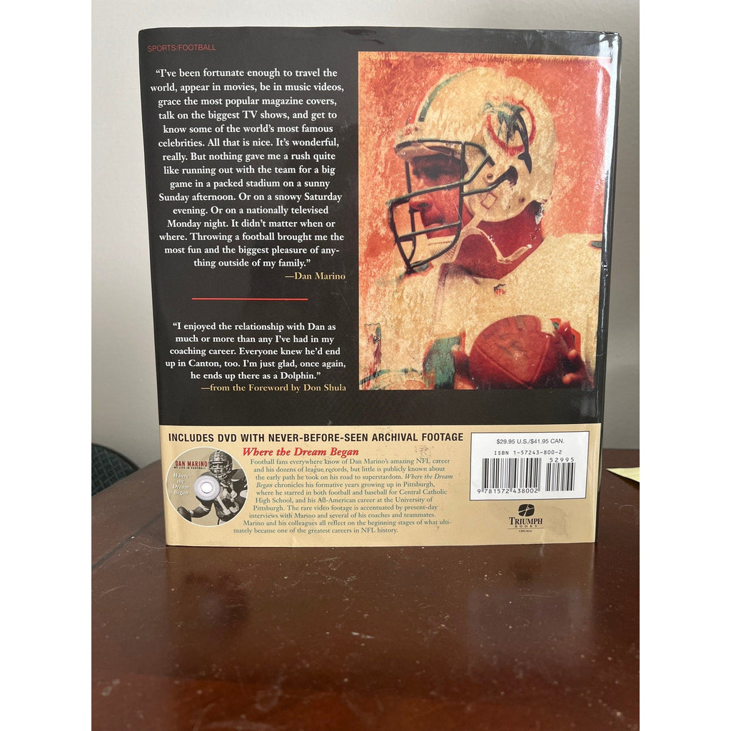 Dan Marino SIGNED My Life in Football Hardcover Book Auto Dolphins HOF 13