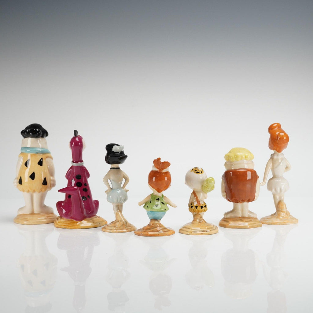 Complete 7pc Royal Doulton Beswick "The Flintstones" Limited Edition Set - #0590/2000