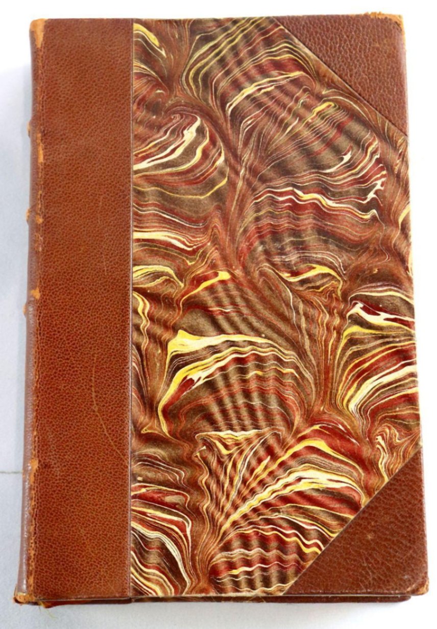19thC Jonathan Swift 5 Vol Leather Set Gulliver's Travels Dryden Ed Fine Binding