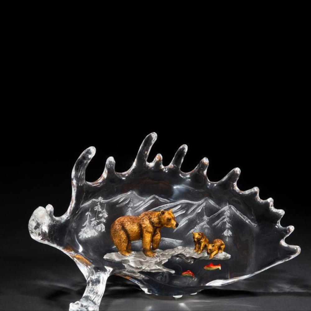 Kitty Cantrell "Life Lessons" Limited Edition Mixed Media Lucite Sculpture - COA