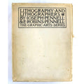 1915 Joseph Pennell Signed Deluxe Ed Lithography & Lithographers 44/58 W/ BOX