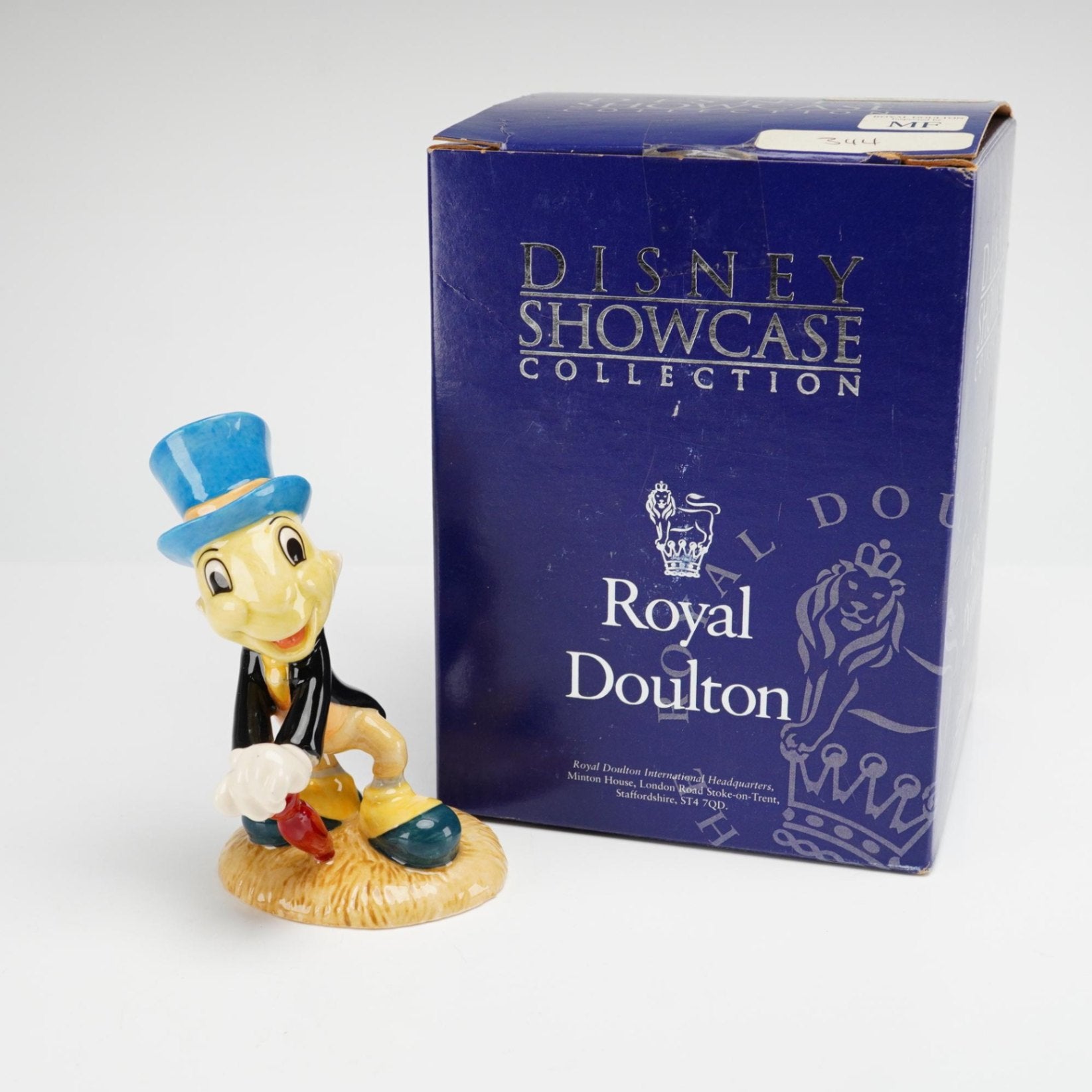 Royal Doulton Jiminy Cricket FC5 Disney Showcase Figurine Ltd Ed 346/1500 W/ Box