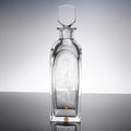 Orrefors Nils Landberg Romeo & Juliet Crystal Decanter Intaglio Signed CHIPPED